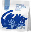 Tapioca Cat Litter with Seaweed Extract | 99.9% Dust-Free, Eco-Friendly, Non-Stick Bottom | Safe for Cats if Ingested | 2.5kg